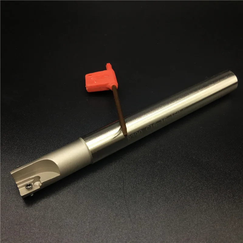 R390 C16 16 150 16mm 150Long Milling Cutter Holder R390 11T308 M Roughing Pocket Sloot Plung Shoulder Copy milling R390 11T308