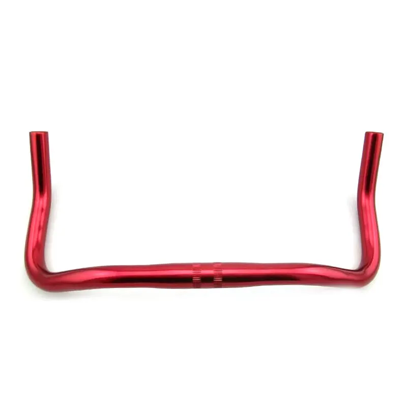 Fixed Gear 7 Colours Horns Handlebar 25.4*390mm Aluminum Alloy Vintage Retro Road Handlebars Bent Bar CSW005