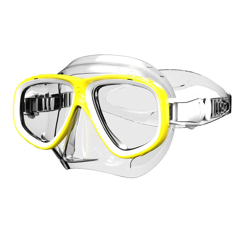 2023 High Quality New Brand Diving Equipment Swimming Diving Mask Goggles Toughened Tempered Glass Spearfishing Scuba Mask