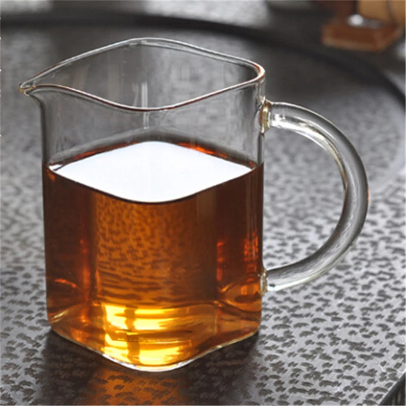 Handmade Heat-Resisting Glass teapot mug 250ml,Cha hai Gongdao Teacup Fair mug,kung fu tea cups teaset gongdao bei tea cup