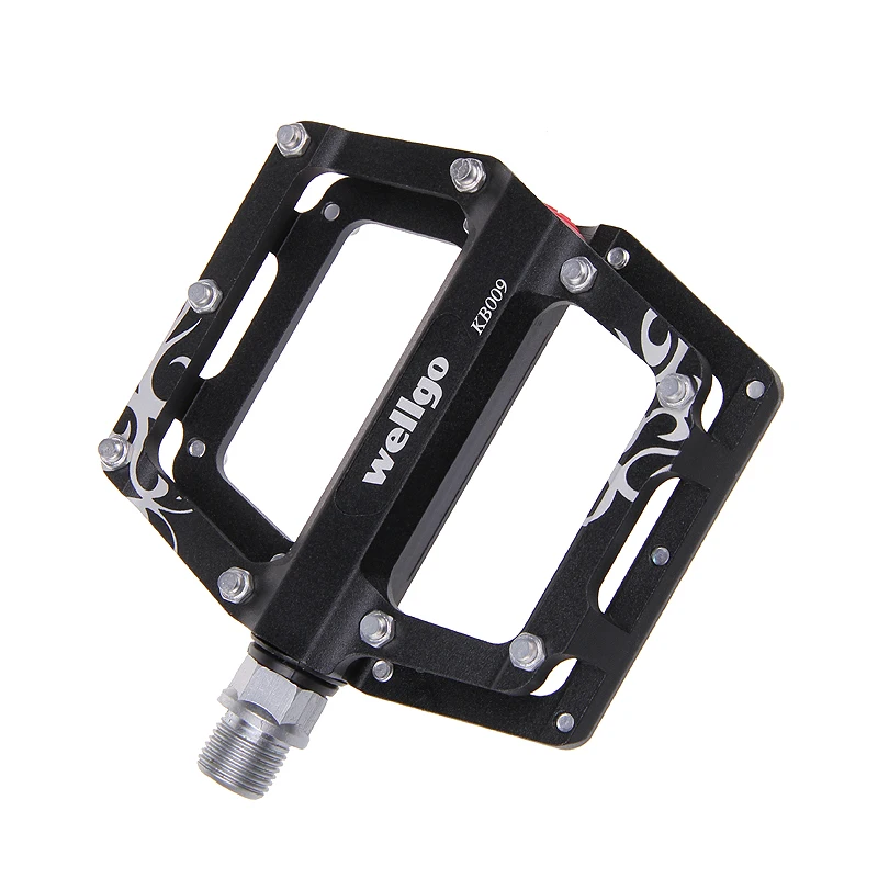 Wellgo Kb009 Ultralight Aluminum Alloy Pedals Road BMX Mountain Bicycle Cycling Bike Pedal Bicicleta MTB Parts