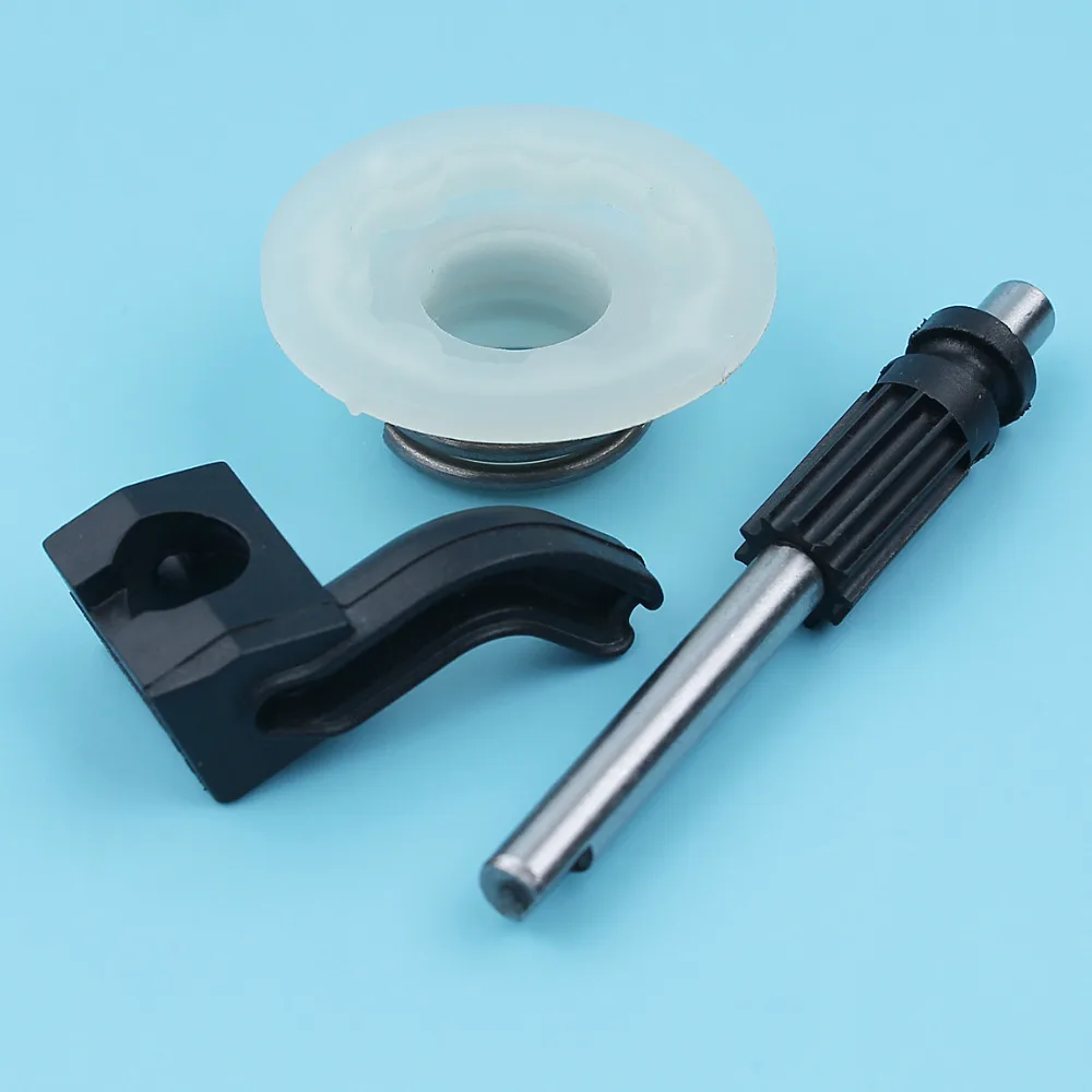 Oil Pump Plunger Shaft Pinion Worm Gear Olier Pickup Kit For Husqvarna 350 353 359 445 450 345 340 346XP E Chainsaw 503931801