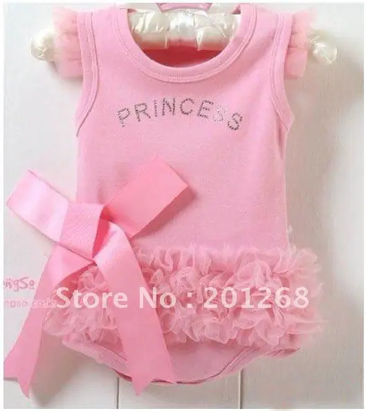 

Free shipping Princess dress 3 pcs/lot ,baby rompers dress High Fashion baby dress,baby clothing