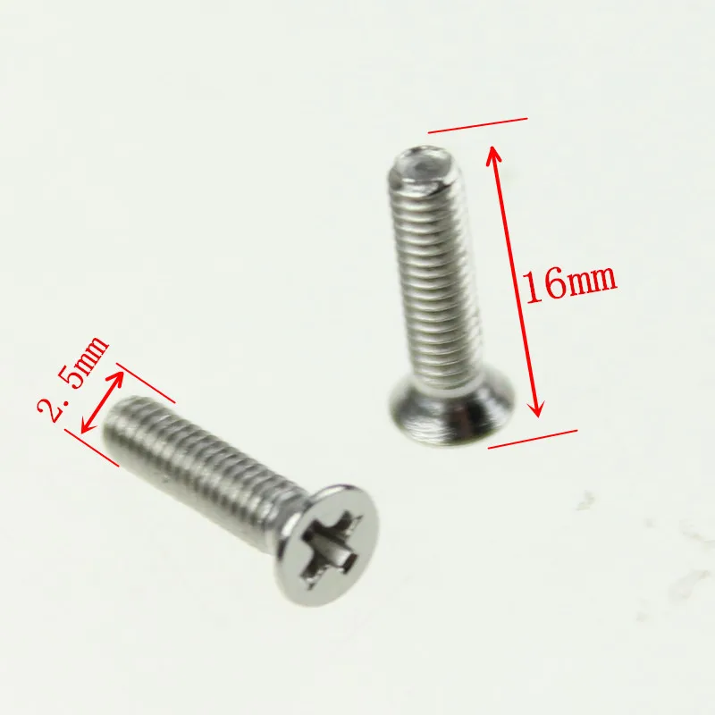 300 pcs Screws For 35x35x10mm Computer PC Cooling Case Screw Lenght 16mm M2.5X16mm