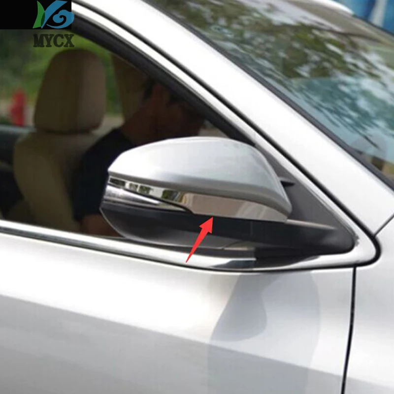 

ACCESSORIES FIT FOR TOYOTA HIGHLANDER KLUGER 2014 2015 2016 REAR VIEW SIDE MIRROR COVER MOLDING PROTECTOR TRIM 2PCS