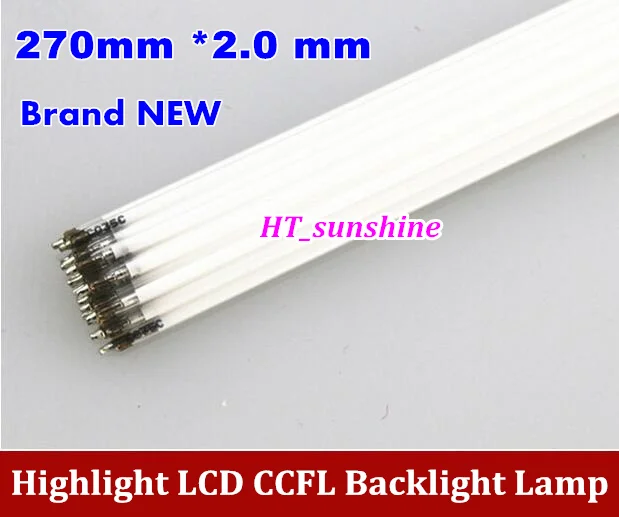 

Free Shipping for NEW 270mm * 2.0 mm 12.1" Wide LCD CCFL Backlight Lamp 268mm/ 270mm CCFL lamp