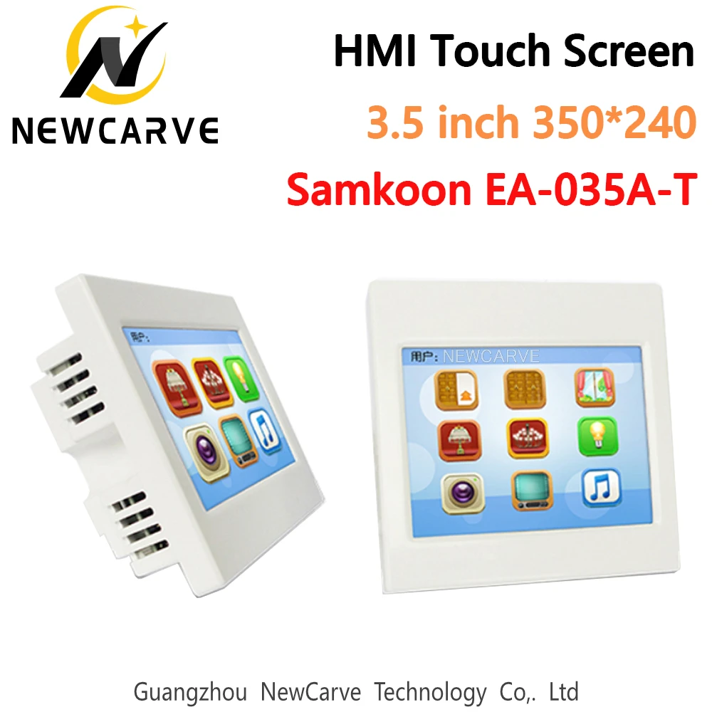 

Samkoon EA-035A-T HMI Touch Screen New 3.5 Inch 320*240 Human Machine Interface Newcarve