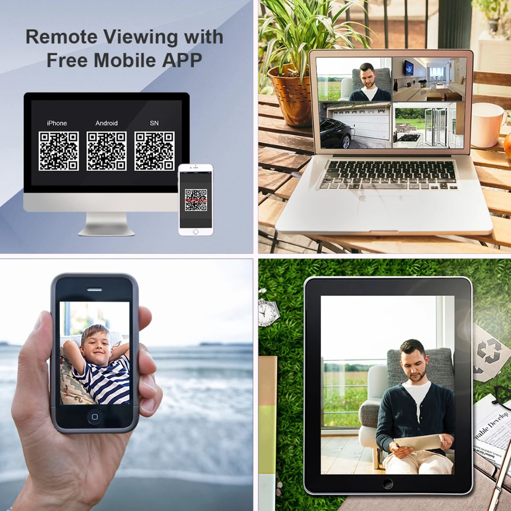 AHD 4K 8MP DVR NVR الهجين 8CH 4CH الأمن فيديو مراقبة DVR مسجل 6 في 1 لنظام التناظرية AHD TVI CVI IP كاميرا CCTV