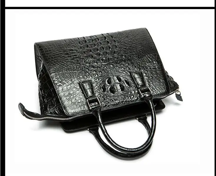 100% genuine crocodile skin leather women handbag shoulder bag, fashion alligator skin women cross body tote bag