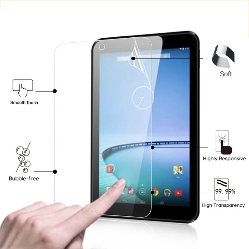 

Best premium Clear Glossy screen protector film For Hisense Sero 8 8.0" tablet front HD lcd screen protective films + tools