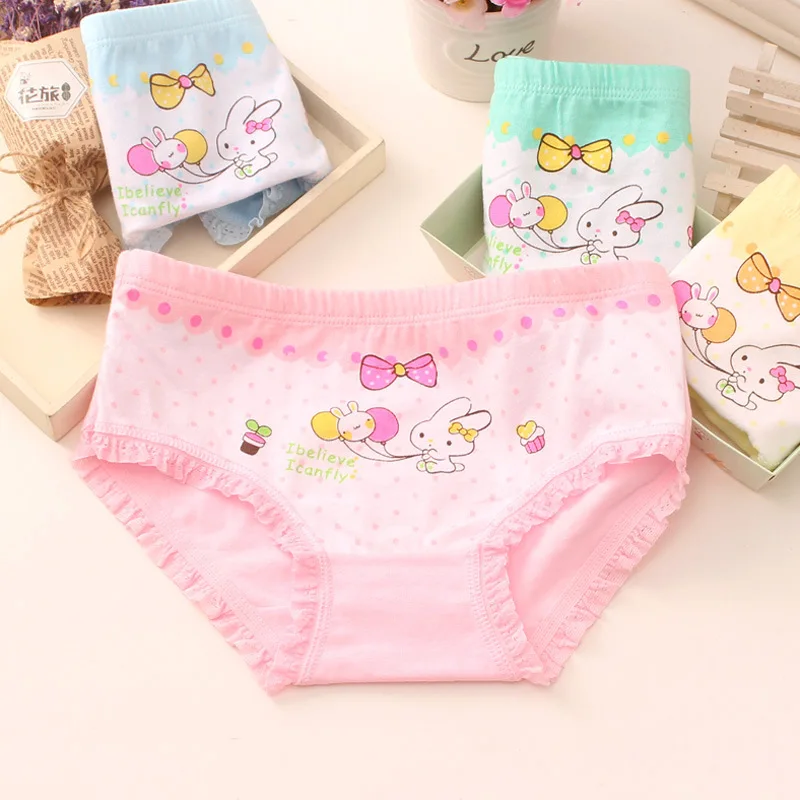 

New arrived Girls Underwear Free Shipping Fashion Kids cotton character children panties briefs 6pcs/lot 2-7year