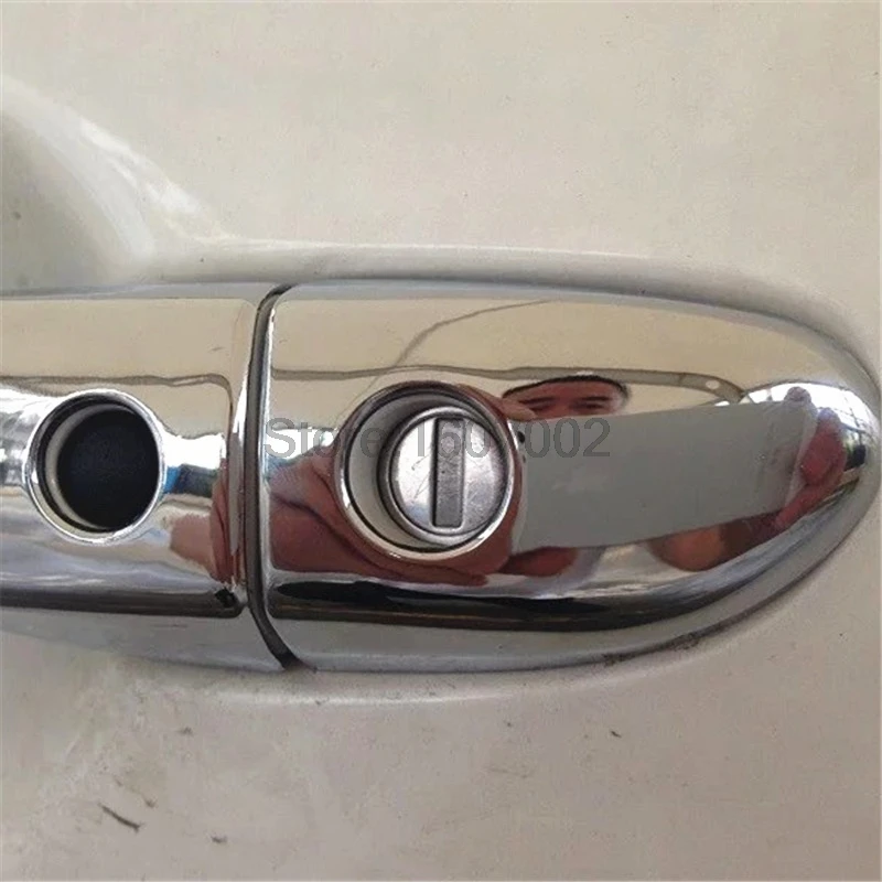 For Mazda 6 Atenza 2014 2015 2016 ABS Chrome Car Door Handle Cover Trim with Smart Key hole 8pcs