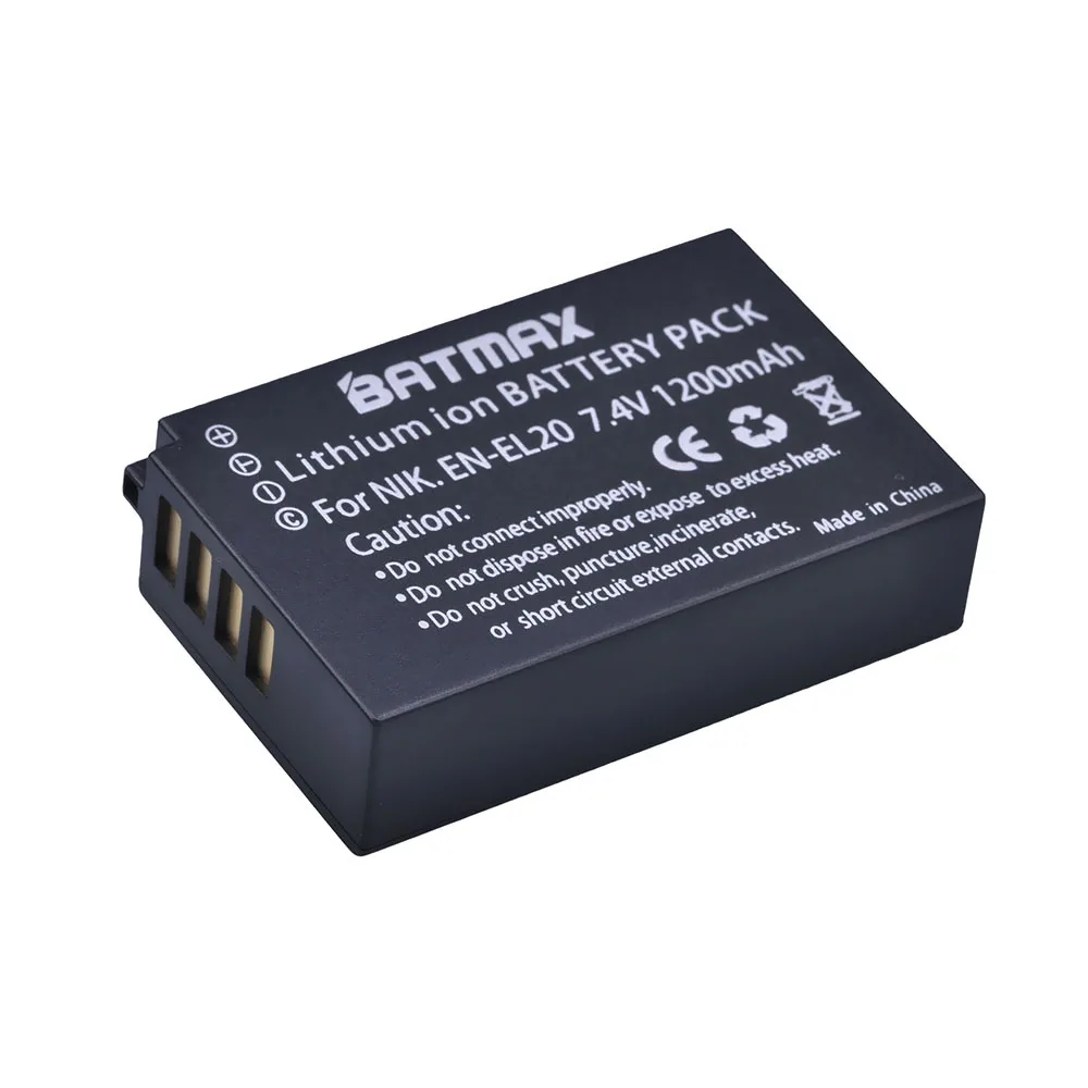 充電式リチウムイオンバッテリーパックEN-EL20,nel20,enel20,j1,j2,j3,s1,カメラ用,z1