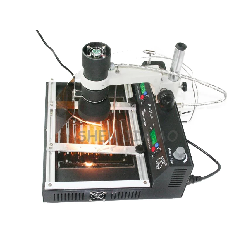 อินฟราเรด BGA สถานีซ่อม T-870A Rework สถานีเมนบอร์ดสล็อตอินฟราเรด Dismounting 110/220 V 1 PC
