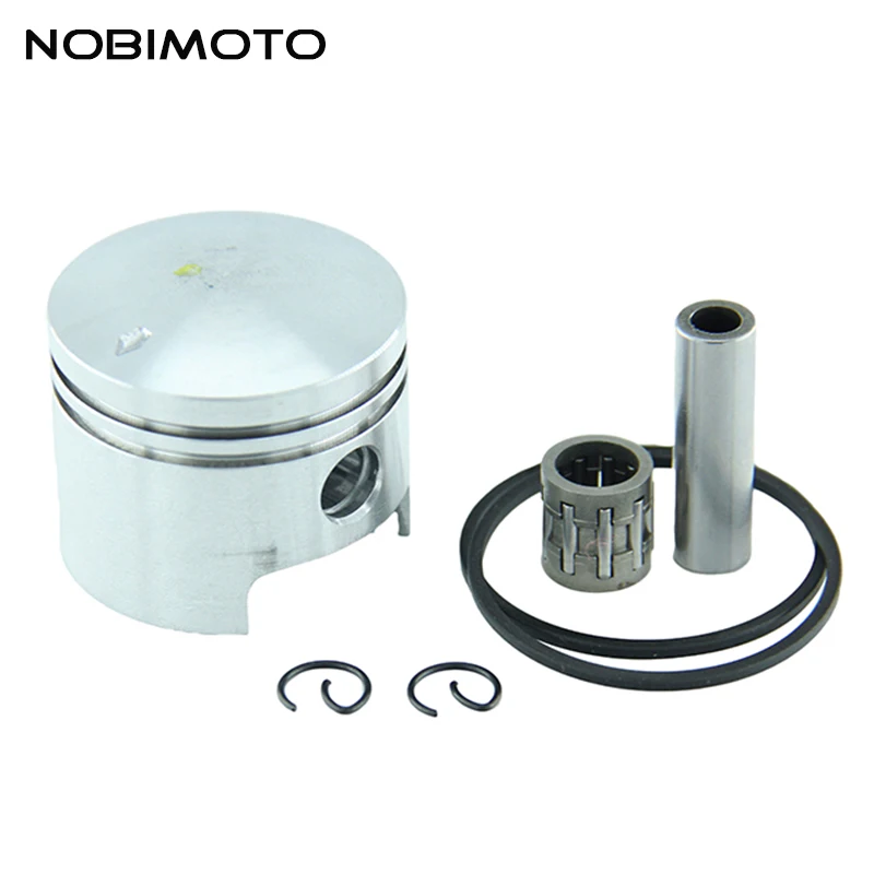 2 Stroke Air Cooling Engine Parts 44mm Piston 10mm Pin Ring Set fit for 44-5 Mini ATV HH-122