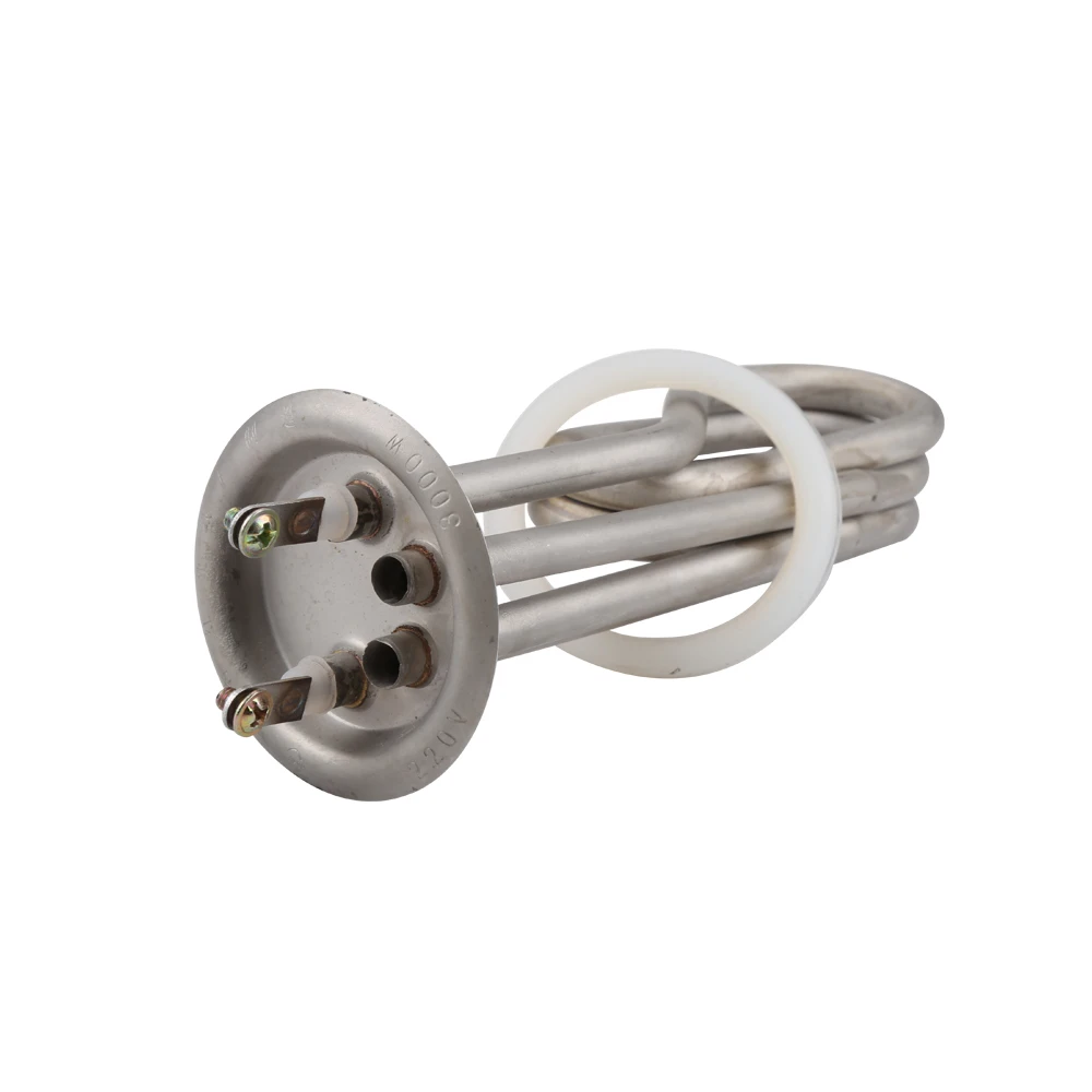 63mm 220v 3000w electric water heater tube parts heating element boiler stainless steel heater parts