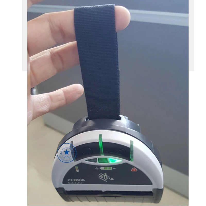 Imagem -05 - Zebra-mini Portátil Impressora de Etiquetas Térmica Impressora de Recibos Bluetooth Ez320 Código de Barras Móvel 80 mm