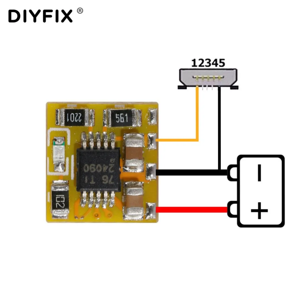 DIYFIX ECC Facile Chip di Carica Per Tutti I Telefoni cellulari e Smartphone e Tablet PCB & IC Fix Tutto il Caricatore Problema Non Caricatore di