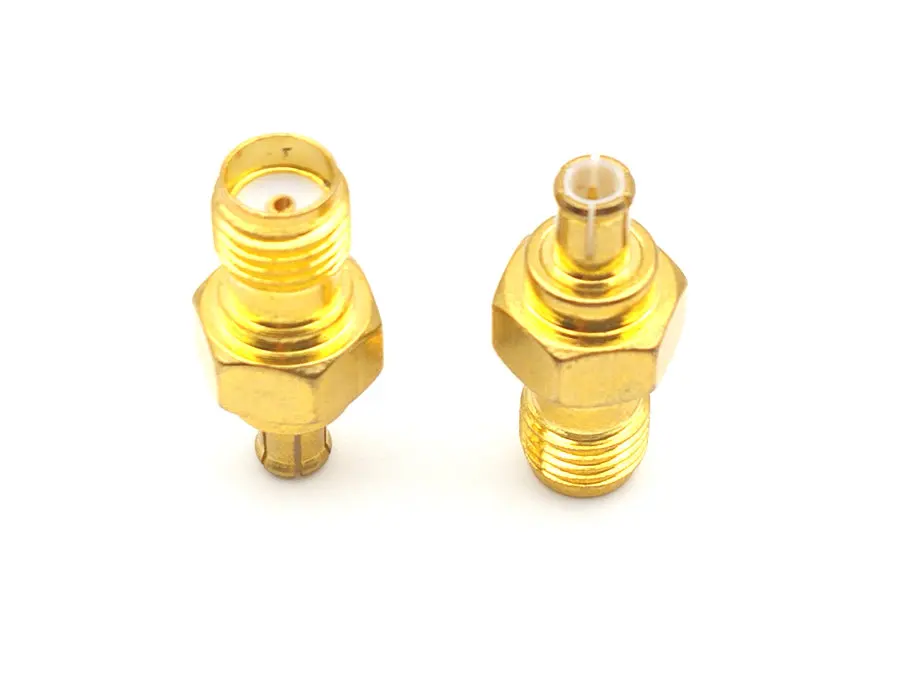 100pcs SMA Female Jack To MCX Male Plug Straight RF  Adapter