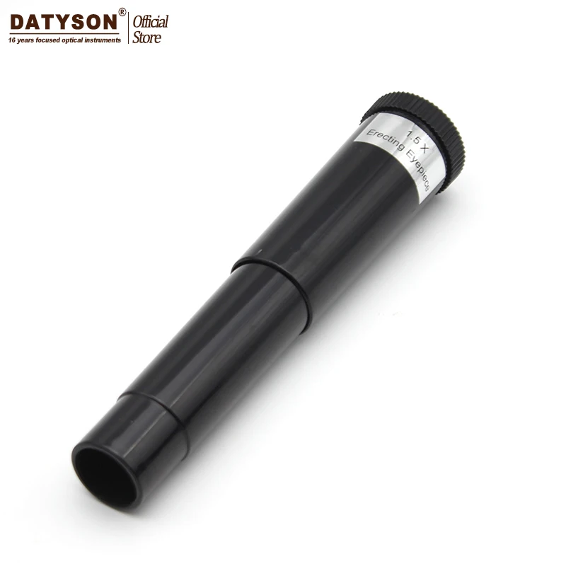 1.5X Barlow Lens Erecting Eyepiece for Astronomical Telescope Ocular Plastic - 0.965 Inch Port