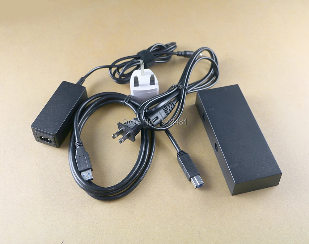 محول USB 3.0 Hub Kinect لمستشعر Xbox One Kinect لأجهزة Xbox One S Windows 8، 8.1، و10