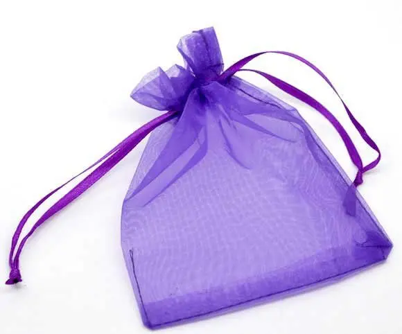 

Free shiipng!!!!500pcs/lot mixed color 9*12cm Organza Wedding Gift Bags&Pouches