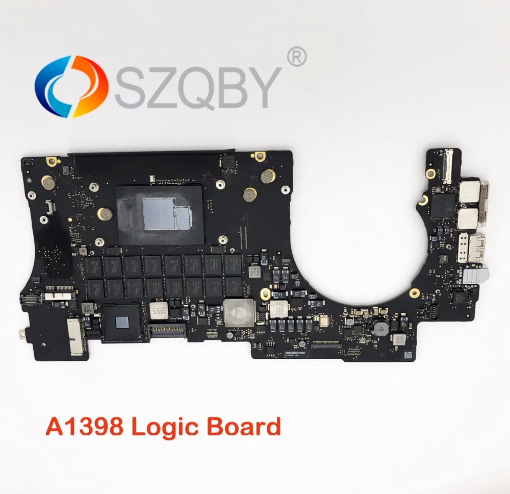 

661-8303 For MacBook Pro 15" A1398 2012 2.3GHz 2.6GHz 8GB Late 2013 16GB ME294 Logic Board Motherboard System board 820-3662-03