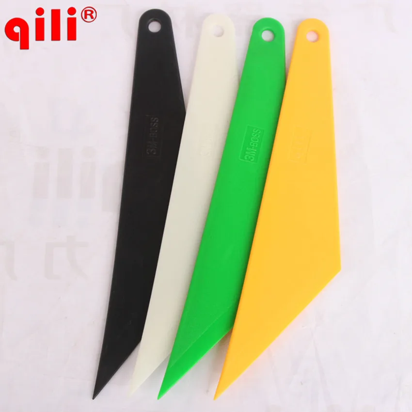 Squeegee Qili QG-35 Car vinyl Film Sticker wrapping tool Pointed end Squeegee Scraper Tools High Temperature Resistant Pom