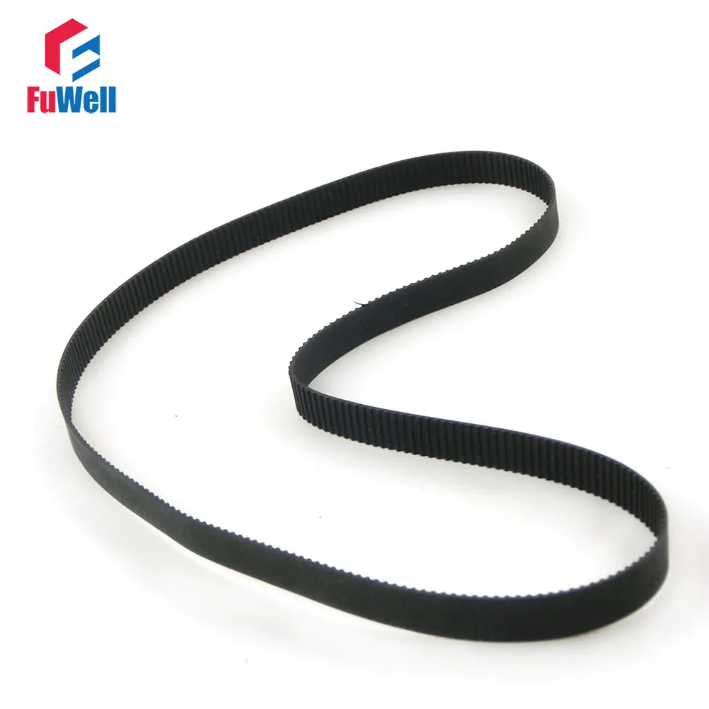 

2pcs MXL Timing Belt 152/154/155/156/158/160/165/168/173/177MXL 6/10mm Belt Width Closed Loop Rubber Synchronous Pulley Belt