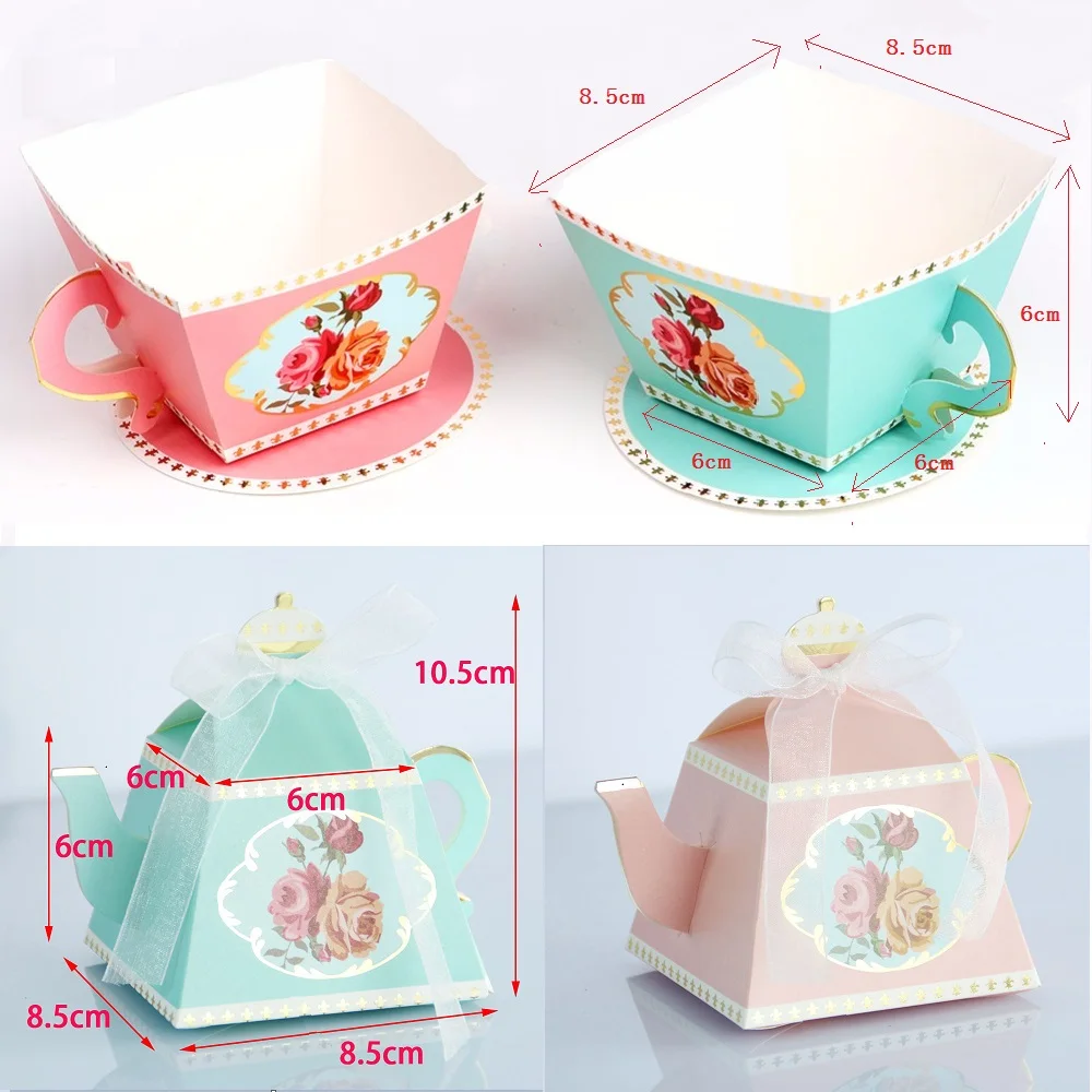 

Tea Pot Shape Candy Box Party Favors Wedding Favors And Gifts Baby Shown Gift Box Bag for Guests Birthday Party Decoration