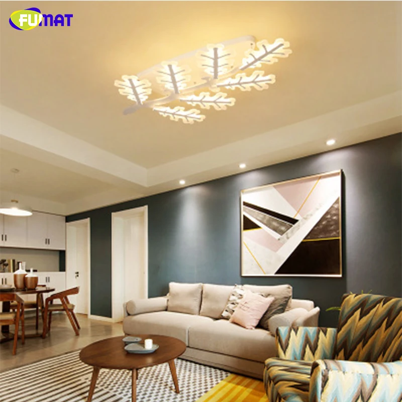 FUMAT Modern LED ceiling light Acrylic Christmas Tree Antler led lamp dual-use light for living room bedroom led ceiling lamp