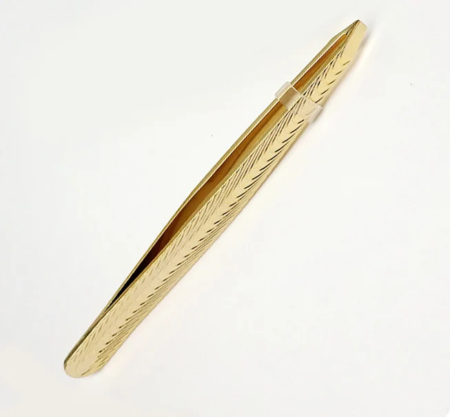 Stainless Steel Flat Tip Eyebrow Tweezer For False Eyelashes Hair Remover Clip Facial Face Nose Makeup Beauty Tool Eyebrow Sale