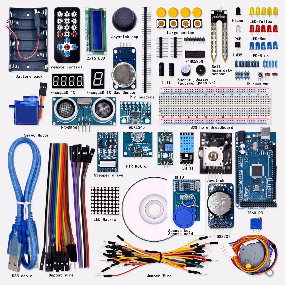 free-shipping-new-weikedz-super-starter-learning-kit-for-arduino-with-mega-2560r3-cd