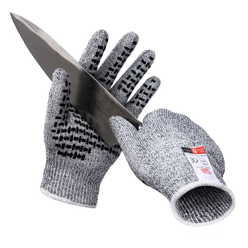 

New Anti-Cutting Work Gloves Cut-Resistant Anti-Slip Super Grip Garden Gloves For Metal Work Kitchen Butcher Hands Protection