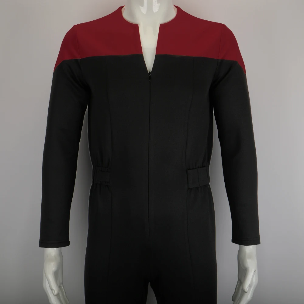 Star Deep Space Nine rek Commander siska Duty Uniform tuta costumi Cosplay Halloween Party Prop