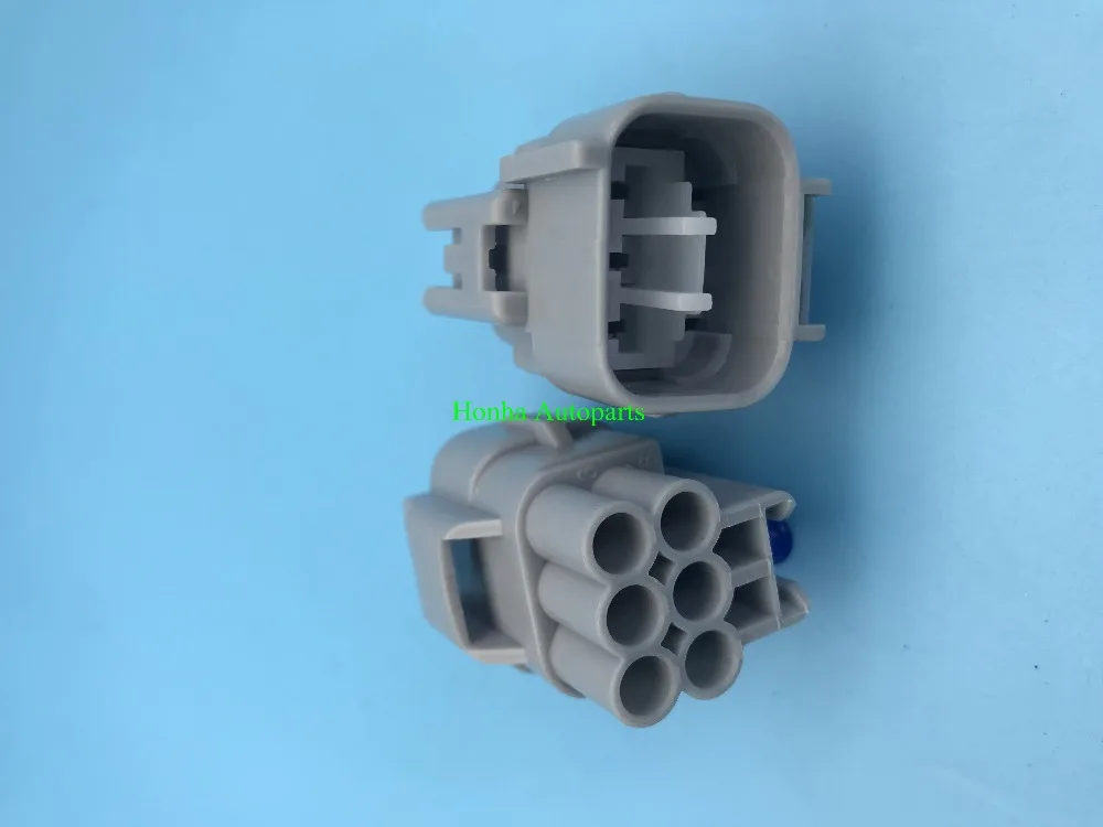 90980-10987 PA66 6 Pin/Way Male Accelerator Throttle Pedal Car Electrical Connector Plug Socket 7282-7064-40