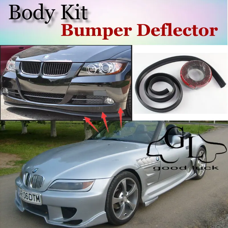 Bumper Lip Lips For BMW Z3 E37 E36/7 1995~2002 / Car Lip Shop Spoiler For Car Tuning / TOPGEAR Recommend Body Kit + Strip