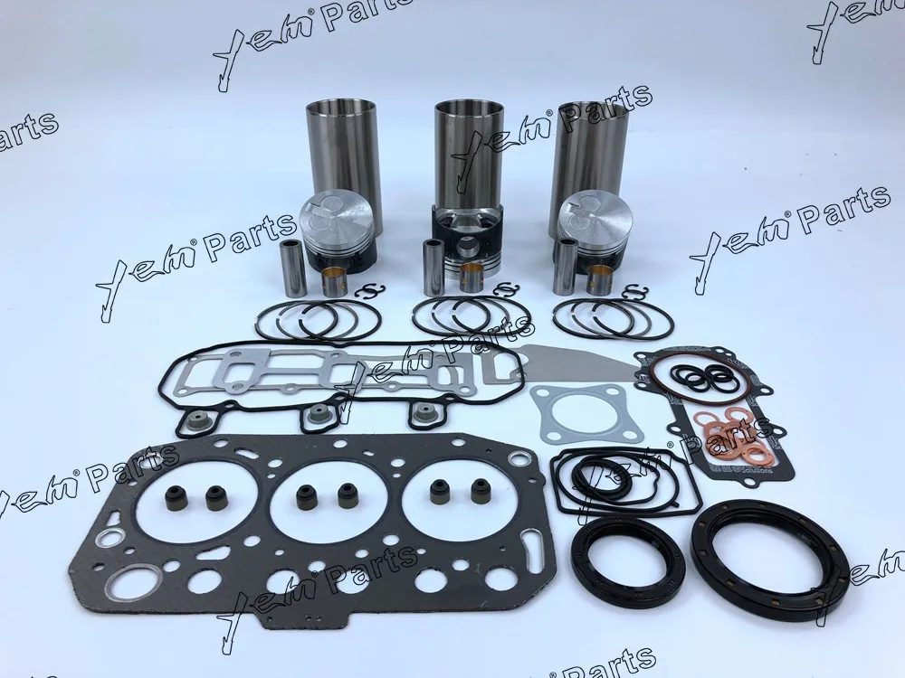 

For Yanmar engine parts 3TNV70 liner kit with piston + piston ring + gasket set + cylinder liner + bearing