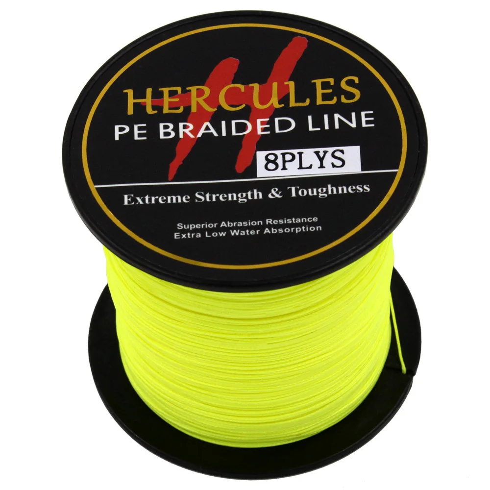 Hercules Fishing Line 8 Strands 100M PE Braided River Carp Casting Accessories Spectra Extreme Fishing Tackle Fishing Cord