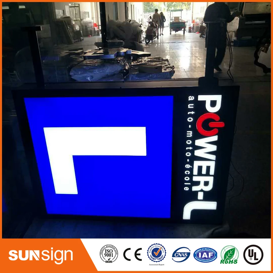 Hot sale customized water proof LED light box