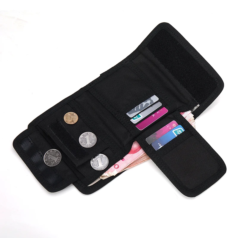 Seibertron Tactische mannen Pocket Geld Portemonnee Portemonnee Gear Zwart Bruin Sport Micro Portemonnee RFID Blocking Leger Portemonnee Waterdichte