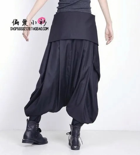 Free Shipping ! Trend Style Men's Clothing Culottes Stage Costumes Novelty Harem Pants Trousers / 28-33