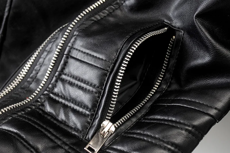 New Arrival Hot brand Winter Autumn Motorcycle leather jackets black leather jacket women leather coat  slim PU jacket Leather