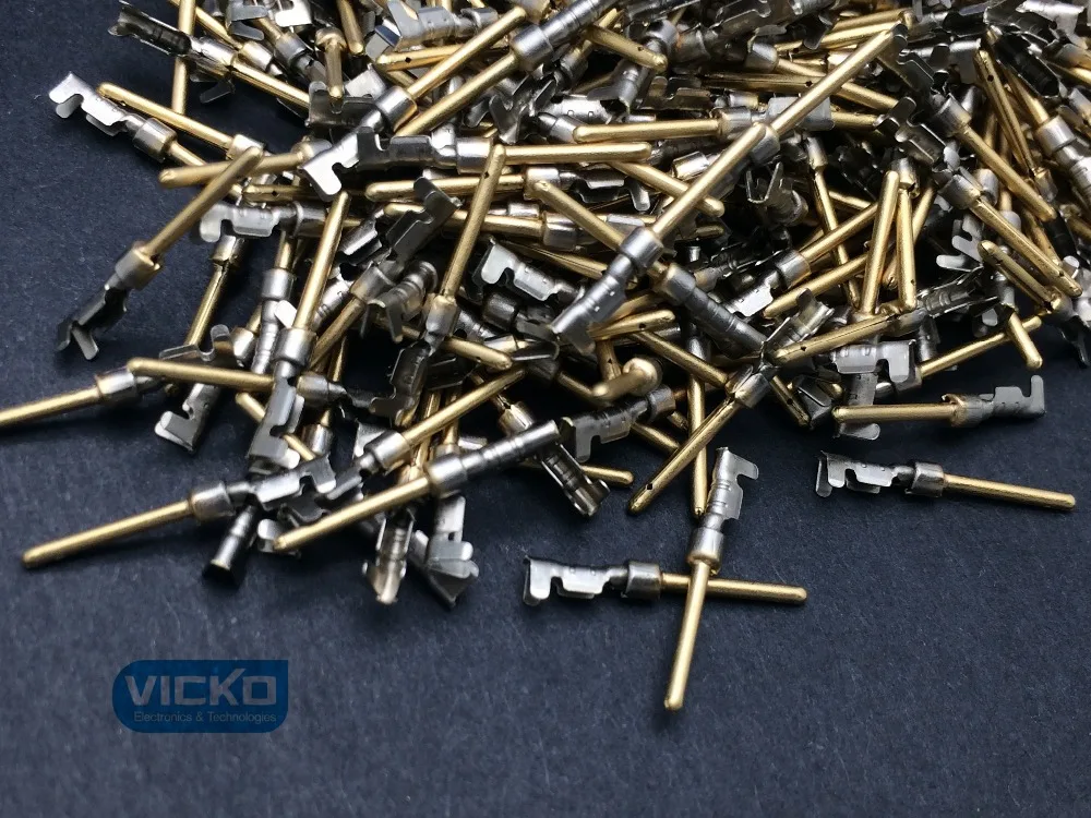 [VK] 5-66506-7 terminal D-Sub Contacts CRIMP PIN 24-20 Half a gold plated Male