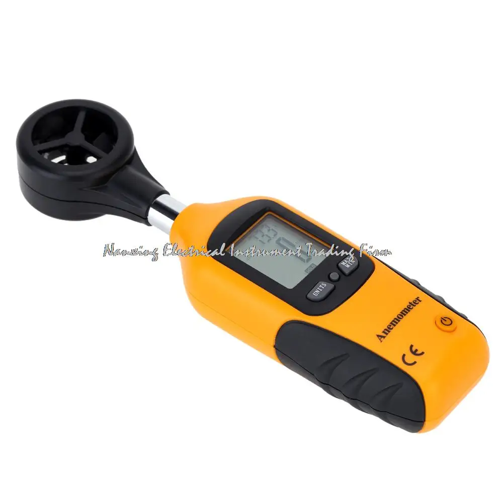 HT81 anemometer  digital anemometer wind speed meter air flow meter LCD Display Velocity Temperature Measuring tacometro