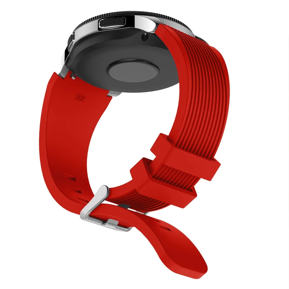 Correa de silicona de 22mm para Samsung Galaxy Watch, 46mm, 45mm, Gear S3, Huawei Watch GT, GT2 Pro, GT3, 46mm