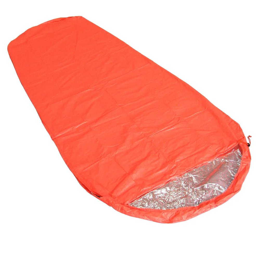 

Ultralight Survival Emergency Sleeping Bag Outdoor Camping First Aid Sleeping Bags Warming Sleeping Bag Watrproof Emergency bag