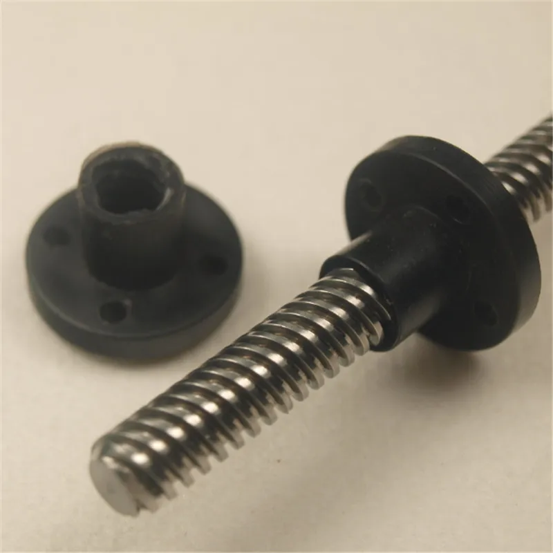 

Funssor TR8 lead screw POM nut T type screw nut T8x2/tr8x4/TR8x8 lead screw nut for CNC 3D printer DIY parts