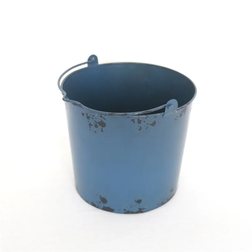 

Винтажный металлический реквизит, ведро, аксессуары для фотосъемки новорожденных, ведро, детская корзина для фотосессии