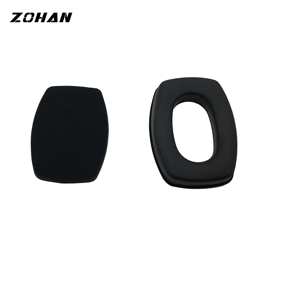 ZOHAN Earmuffs Ear Pads Headphone ear Cushion Cover Pad Sponge for Howard Light Impact Electronic Shooting Earmuff